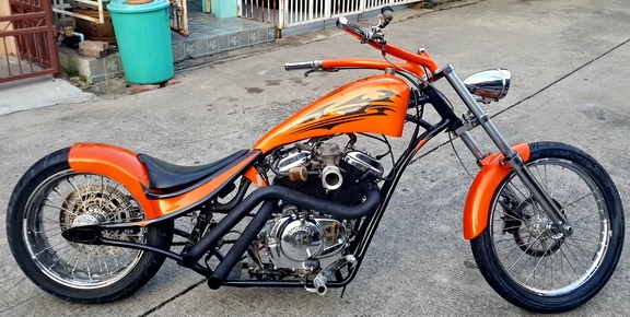 มาก่อนได้ก่อน Honda steed ยิงเฟรมงามๆ ทะเบียน