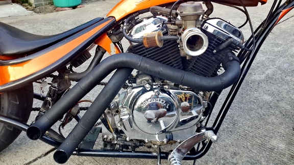 มาก่อนได้ก่อน Honda steed ยิงเฟรมงามๆ ทะเบียน