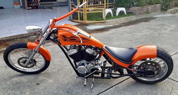 มาก่อนได้ก่อน Honda steed ยิงเฟรมงามๆ ทะเบียน