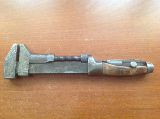 ขายประแจโบราณ Vintage Monkey ปี 1860's 12" หายากให้ลูกค้าไป DIY เอง