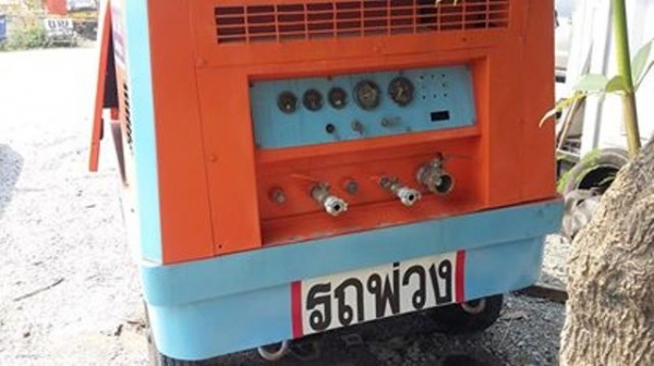 ปั๊มลมสกรู AIR MAN PDS 390 เครื่อง IZUSU