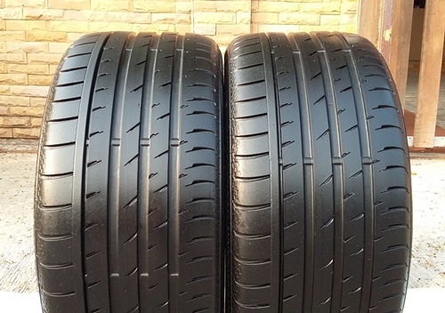 ยาง,255-35-18 Continental สภาพเต็มปลายปี12หนึ่งคู่ 3,500