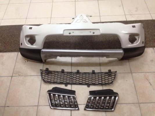 กันชนหน้า mitsubishi pajero ครบชุด กันชนหน้า mitsubishi pajero ครบชุด