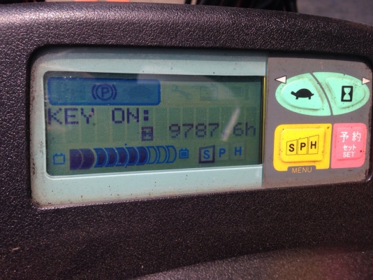 TOYOTA forklift  1.5 ตัััน Used Japan