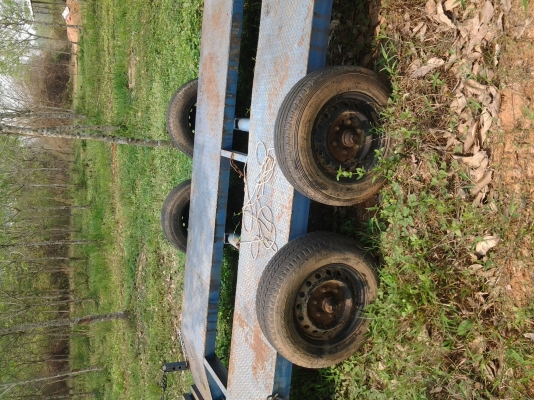 KUBOTA เทรลเลอร์ลากรถเกี่ยว สภาพสวยกรี้ฟมาก KUBOTA เทรลเลอร์ลากรถเกี่ยว สภาพสวยกรี้ฟมาก