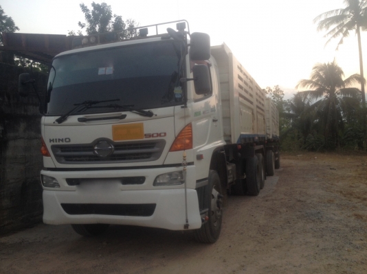 รถฮีโน่ 10 ล้อดั้ม 330 แรงม้า. ปี 54  (ขายแม่ , ลูก. )   สนใจติดต่อ 081 - 6079515