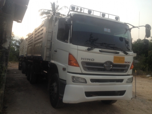 รถฮีโน่ 10 ล้อดั้ม 330 แรงม้า. ปี 54  (ขายแม่ , ลูก. )   สนใจติดต่อ 081 - 6079515