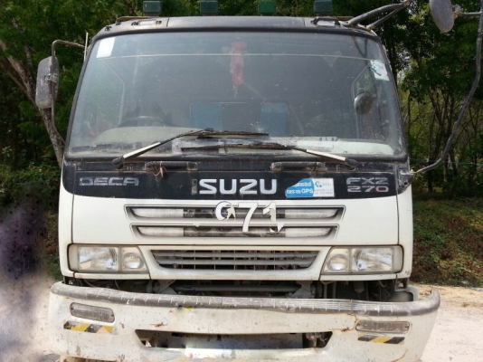รถอีซูซุ  10  ล้อ โม่ปูน  270 แรงม้า. ปี 48   ( ยูโรทู. )   สนใจติดต่อ 081 - 6079515