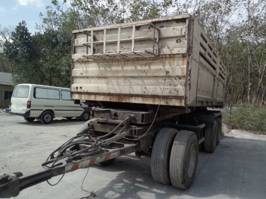 ขายหางพ่วง  สามมิต 3 เพลา. ยัด  ปี 47  สนใจติดต่อ  081 - 6079515