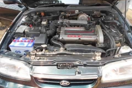 Hyundai ลงเครื่อง 4G63 ติด LPG 2000 cc เครื่องEvo เครื่องเสียงจัดเต็ม