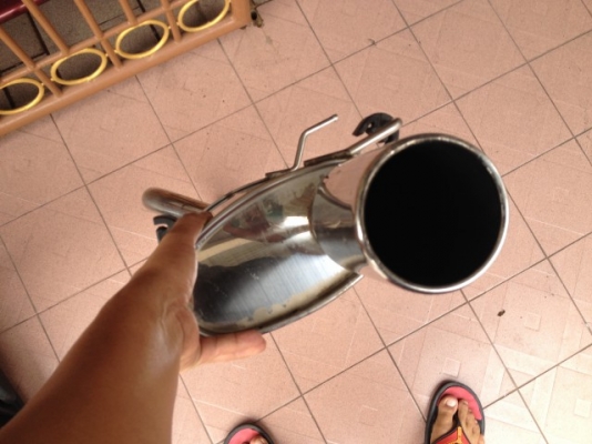 ท่อ FTK เเท้ใส้เยื้องใส่เกียรออโต้ของเก่าญี่ปุ่นสภาพสวย