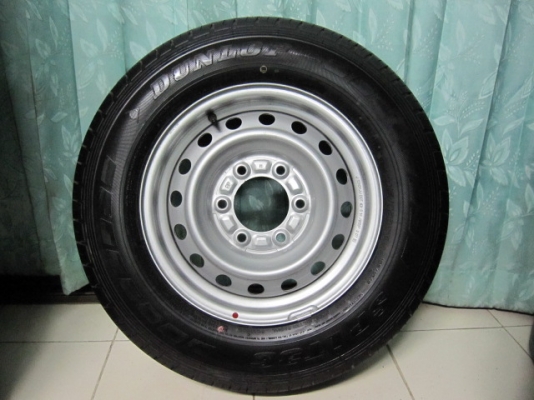 ขายล้อกะทะพร้อมยางป้ายแดง Isuzu D-Max ยางปี 15 ขอบ 15