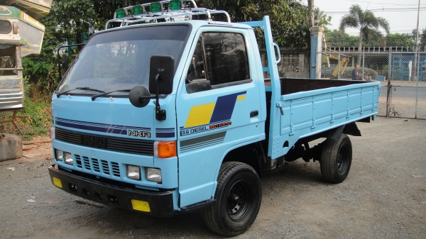 ISUZU NKR รถห้างแท้ กะบะบรรทุก4ล้อ สภาพดีพร้อมใช้ ราคาถูก