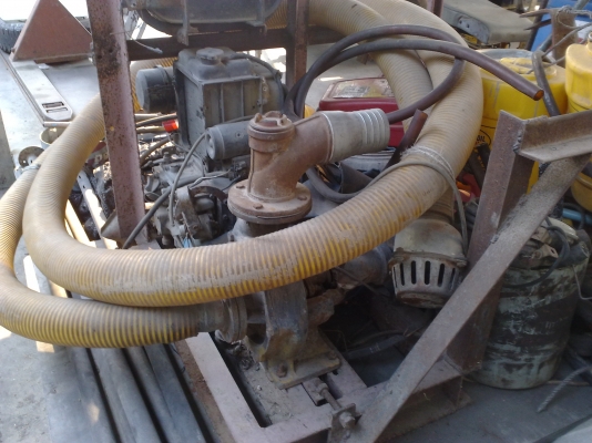 ปั้มน้ำ เครื่องดีเซล 2 สูบ