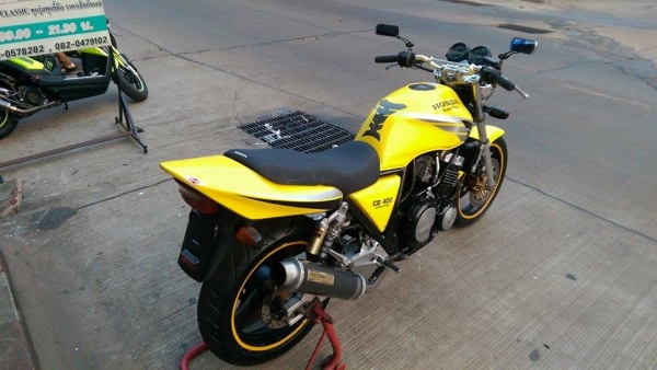 ขายคับ HONDA CB400 ปี93 ของแต่งล้น ท่อแต่งWRS ท้ายแต่งเทค1 กระจกแต่ง แฮนด์บาร์ อินวอยส์ สรรพสามิตร สวยๆ คับ ราคา 59500 บาท ส่งได้ทั่วไทยคับ สนใจติดต่อ 081-0578282 ไอดีไลน์ POPBIGBIKESAKON คับ สนใจรถสวย ถูก ดี ต้อง POP BIGBIKE SAKONNAKHON คลิปคับ https://w