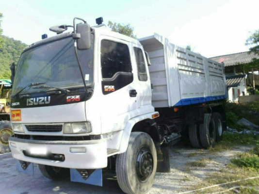 รถอีซูซุ 10 ล้อดั้ม 270 แรงม้า. ปี 44   ( ขายแม่ , ลูก. )   สนใจติดต่อ  081 - 6079515