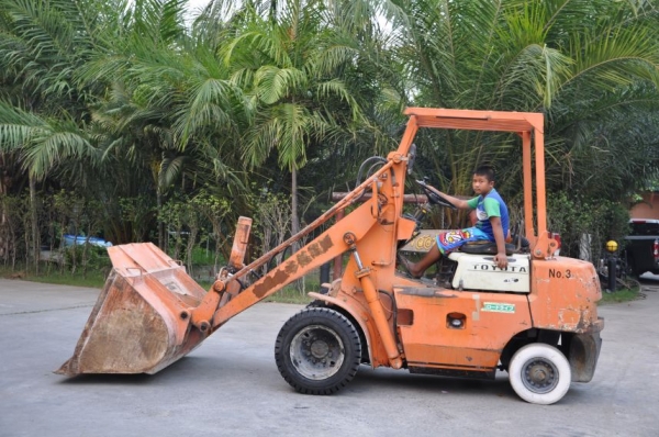 ขายรถตัก TOYOTA SDดีเซล สวยเดิมจากญี่ปุ่น ยังไม่เคยใช้ในไทย 179,000เท่านั้น!!