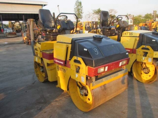 ขายรถบด DYNAPAC-CC102 หน้าเหล็ก-หลังเหล็ก เก่านอก เครื่องอึซูซุ-3LD1