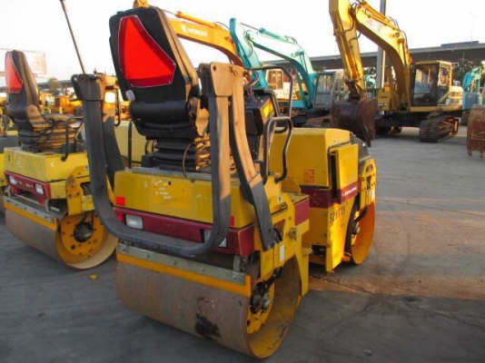 ขายรถบด DYNAPAC-CC102 หน้าเหล็ก-หลังเหล็ก เก่านอก เครื่องอึซูซุ-3LD1