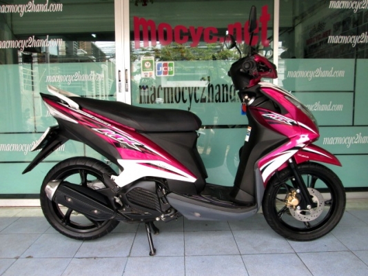 MIO 125 i MX ตัวท๊อป ล้อแมกซ์ สี ชมพูขาว รถเดือน มกราคม ปี56 ไมล์ 6 พันโล  แถม 2 รายการ 27900