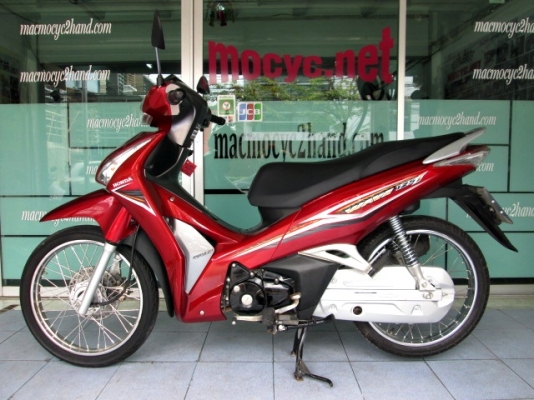 Wave 125 i ( สต๊าทมือ ) สี แดง รถเดือน เมษายน ปี 57 ไมล์ 5 พันโล เครื่องแรงสีสวย แถม 2 รายการ 36900
