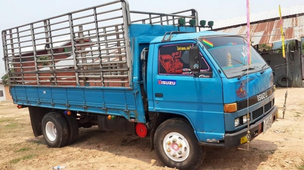 ขาย6ล้อ อีซูซุNPR 115พร้อมคอกบรรทุก แชชซีสวย เครื่องดี สภาพพร้อมใช้งาน เอกสารเล่มทะเบียนพร้อมโอน