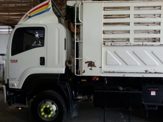 รถอีซูซุ 10 ล้อดั้ม FXZ  360  แรงม้า. ปี 57  ( รถวิ่ง 9x,xxx กม. )   สนใจติดต่อ 081 - 6079515