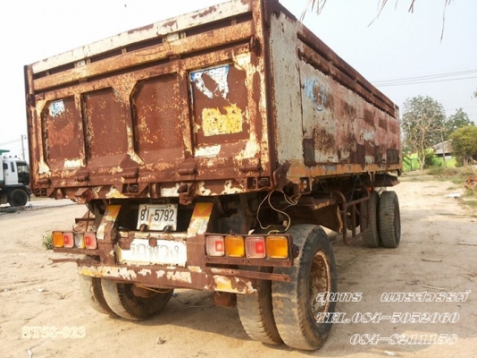 ขายด่วน ลูกพ่วง 2 เพลา ดั้ม SSC (ส.สุชัย นครปฐม) ราคาสุดคุ้ม