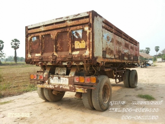 ขายด่วน ลูกพ่วง 2 เพลา ดั้ม SSC (ส.สุชัย นครปฐม) ราคาสุดคุ้ม