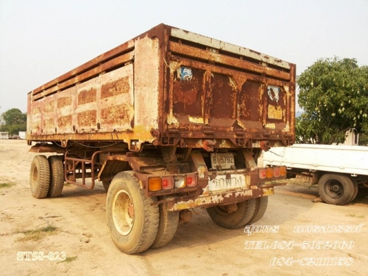 ขายด่วน ลูกพ่วง 2 เพลา ดั้ม SSC (ส.สุชัย นครปฐม) ราคาสุดคุ้ม