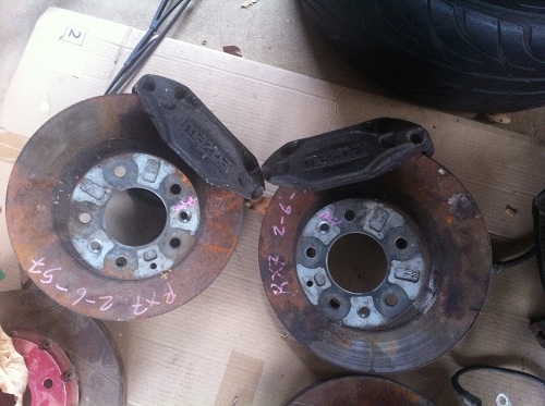 ขาย เบรค RX 7 พร้อมจาน