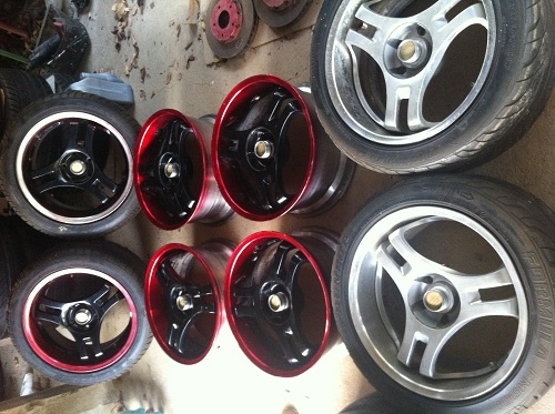 ขายล้อ Super advan ขอบ 17 กว้าง8 / 9