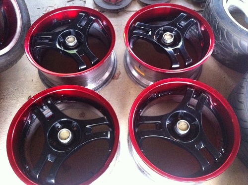 ขายล้อ Super advan ขอบ 17 กว้าง8 / 9