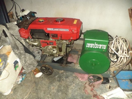 ★☆★   เครื่องปั่นไฟ ไดร์ 5 Kw เต็ม ๆ พร้อมใช้งานด้วยเครื่อง คูโบต้า 11 แรง...สวย ๆ    ★☆★