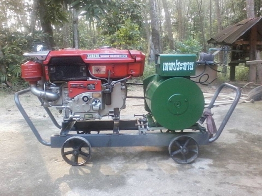 ★☆★   เครื่องปั่นไฟ ไดร์ 5 Kw เต็ม ๆ พร้อมใช้งานด้วยเครื่อง คูโบต้า 11 แรง...สวย ๆ    ★☆★