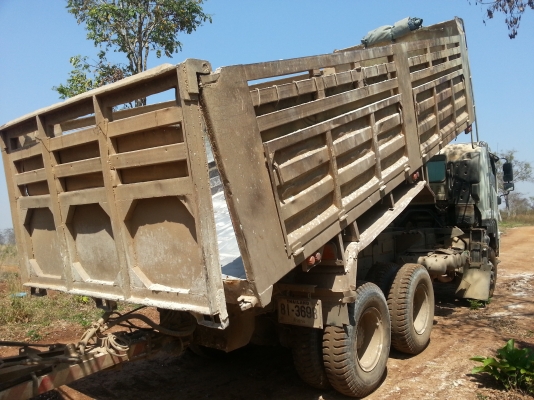 ขายรถบรรทุก 22 ล้อ ISUZU DEGA FXZ 360 แม่- ลูก 3 คานแท้