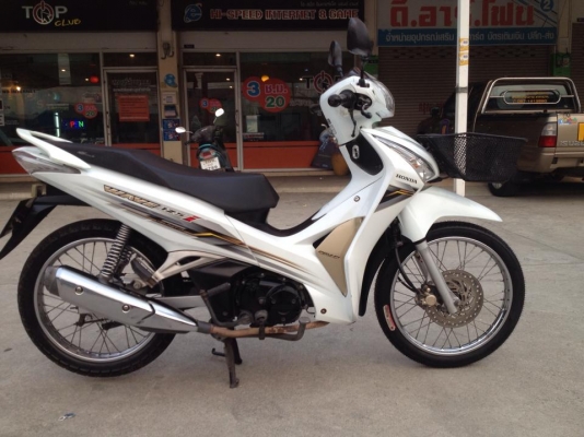 ขาย ฮอนด้า เวฟ 125i สีขาว ปี 55 สภาพเดิม ๆ  ราคา เบา ๆ