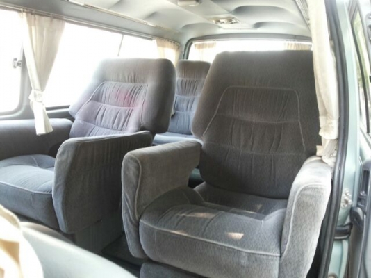 HIACE มือ1 แต่ง VIP 7 ที่นั่ง รถสวยเดิมๆ พวงมาลัยพาวเวอร์