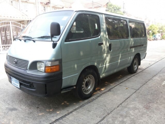 HIACE มือ1 แต่ง VIP 7 ที่นั่ง รถสวยเดิมๆ พวงมาลัยพาวเวอร์