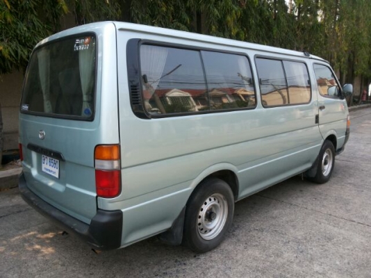 HIACE มือ1 แต่ง VIP 7 ที่นั่ง รถสวยเดิมๆ พวงมาลัยพาวเวอร์