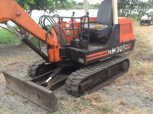 รถขุดairman hm30s สภาพดีพร้อมใช้ราคาไม่แพงครับ รถเก่านอกแทคยางสภาพดีมากๆ