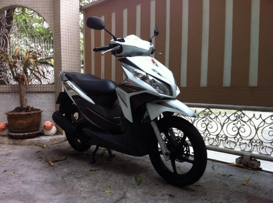 ขออนุญาติขาย Honda Click 110i รถปี54 ไมล์ขาว ตัว Top Combi Break