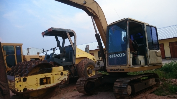 ขายโป๊ะพร้อมรถขนาด PC60-6