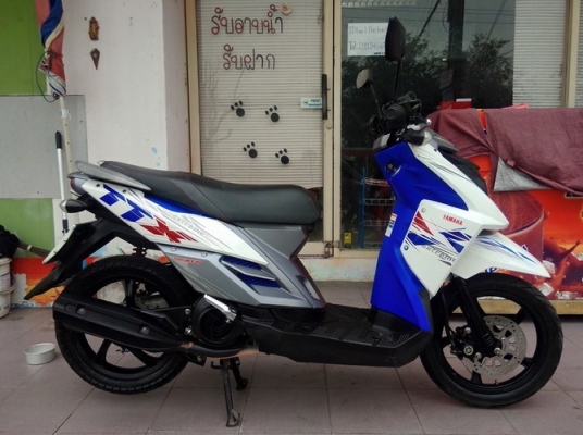 ขาย Yamaha TTX สี ขาว-น้ำเงิน (ล้อแม็กซ์)รถปี56 สวยๆวิี๊งๆครับ