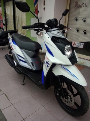 ขาย Yamaha TTX สี ขาว-น้ำเงิน (ล้อแม็กซ์)รถปี56 สวยๆวิี๊งๆครับ