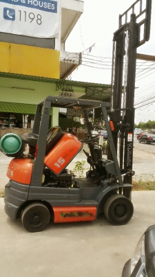 TOYOTA 6FG15 ขนาด1.5ตัน เสายกสูง3เมตร เกียร์ธรรมดา เครื่องยนต์เบนซิล-แก๊ส2ระบบ รถญี่ปุ่นแท้นำเข้า ราคาต่อรองได้0816161541