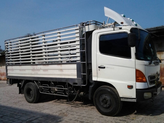 6ล้อรั้วยาว4.5ม....150แรงปี2548....Hino. Fc4J. รถสภาพสวย....พร้อมใช้ เล่มพร้อม