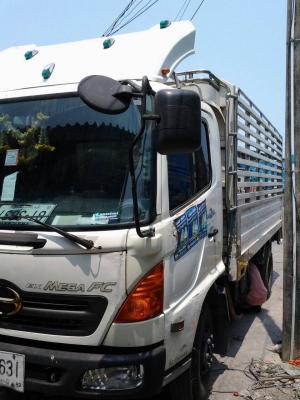 6ล้อรั้วยาว4.5ม....150แรงปี2548....Hino. Fc4J. รถสภาพสวย....พร้อมใช้ เล่มพร้อม