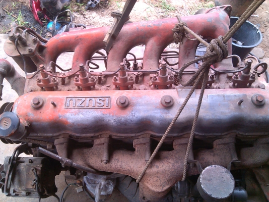 เครื่องอีซูซุ 6BF 175 เครื่องดี