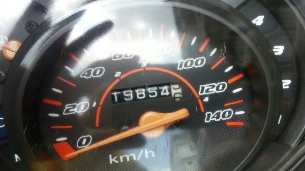 สตาร์ทมือ honda wave100s ubox กุญแจใหญ่ เครื่องเดิม 19500
